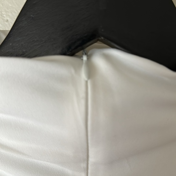 Zara White Draped Dress - Picture 7 of 11